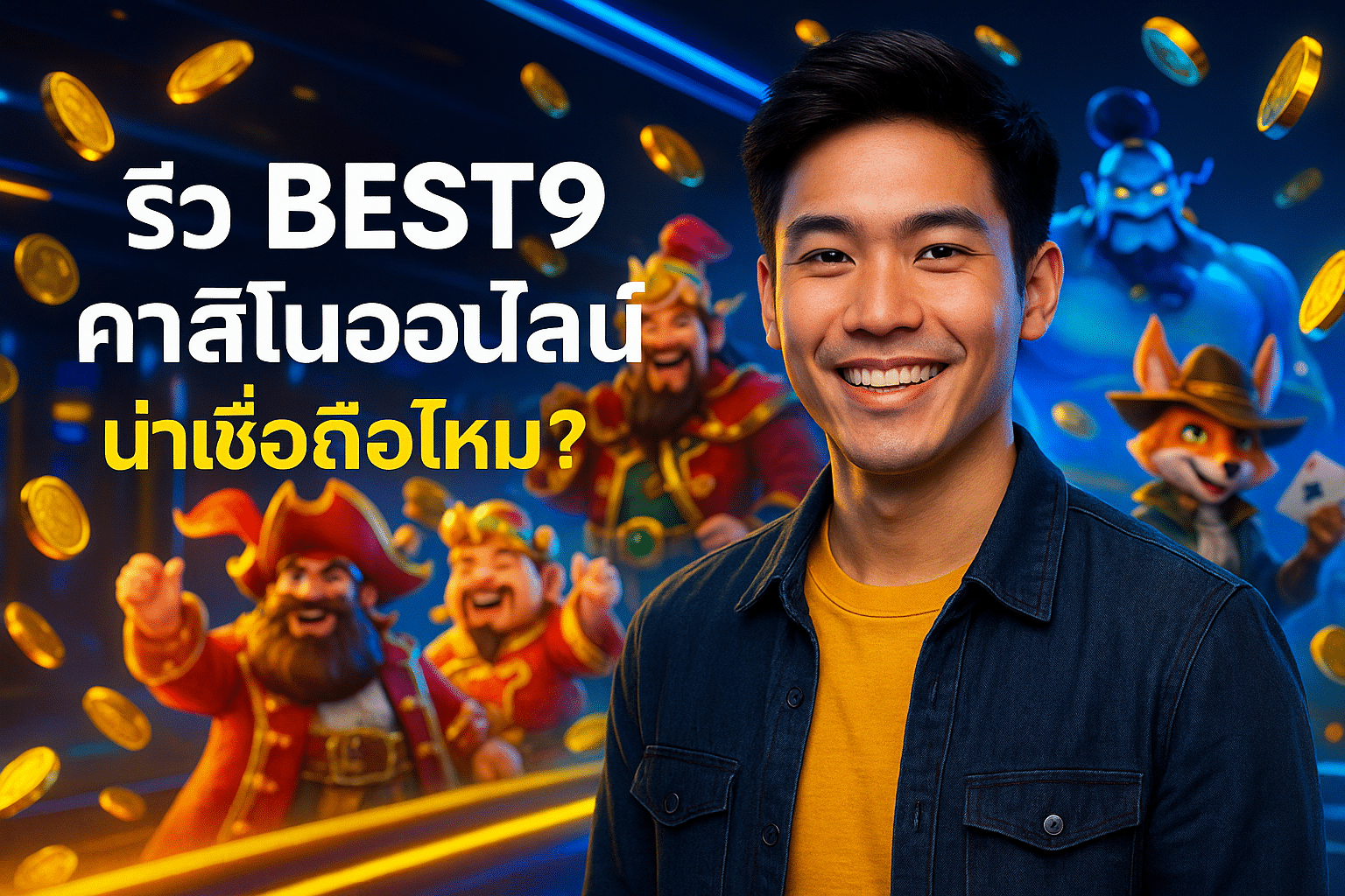 รีวิว BEST9 คาสิโนออนไลน์ น่าเชื่อถือไหม?