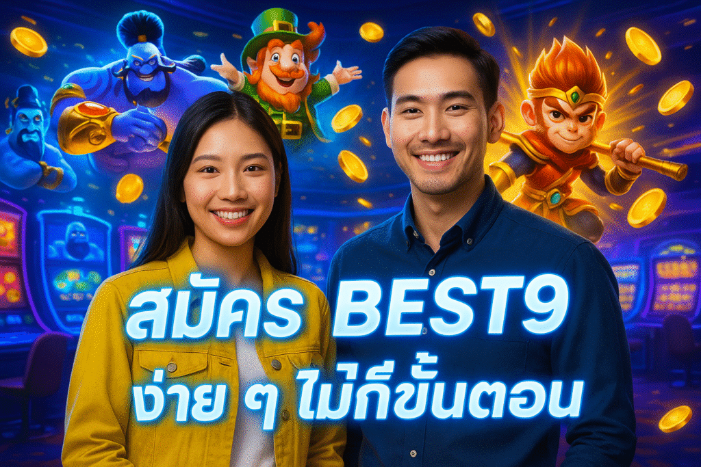 สมัคร BEST9 ง่าย ๆ ไม่กี่ขั้นตอน