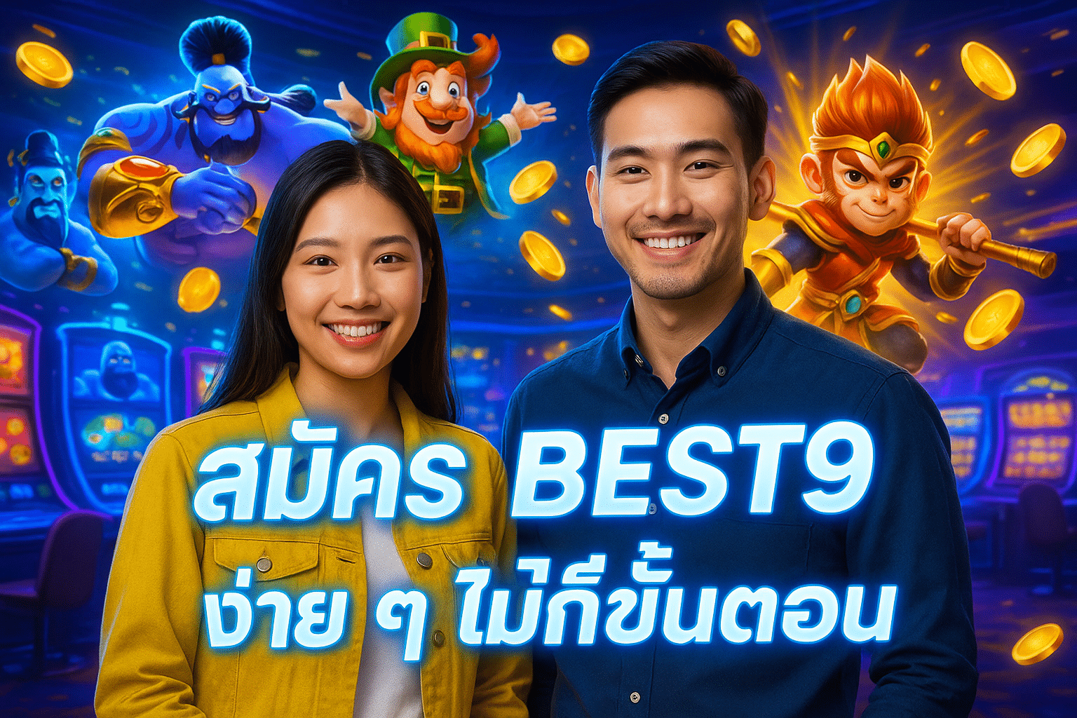 สมัคร BEST9 ง่าย ๆ ไม่กี่ขั้นตอน