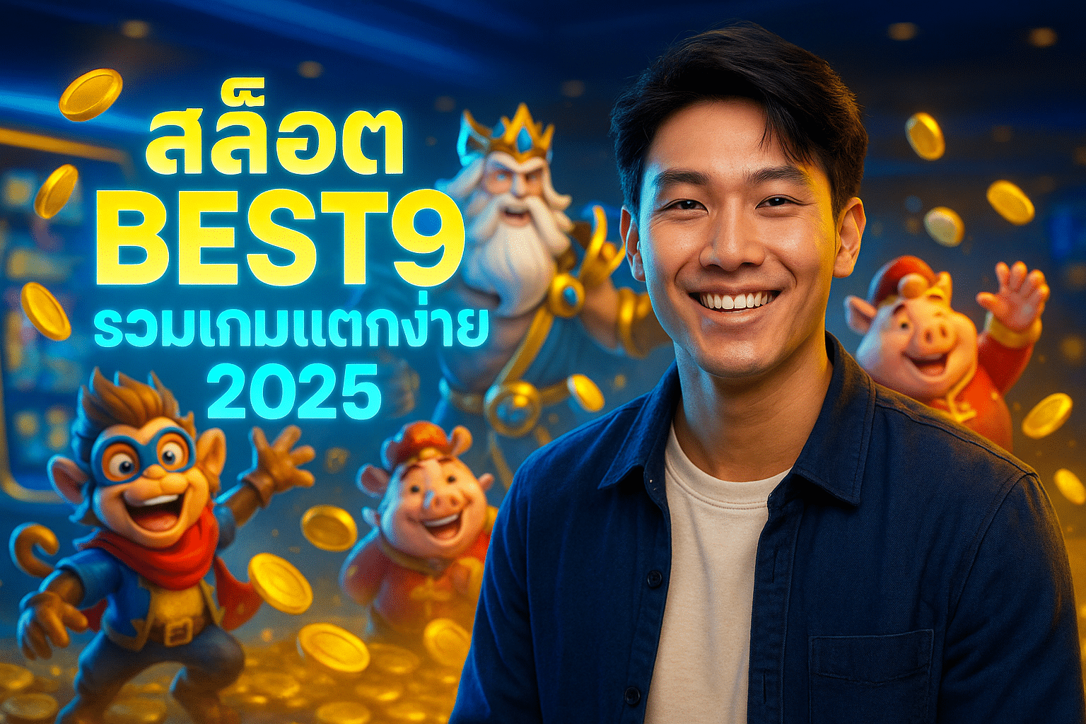 สล็อต BEST9 รวมเกมแตกง่าย 2025