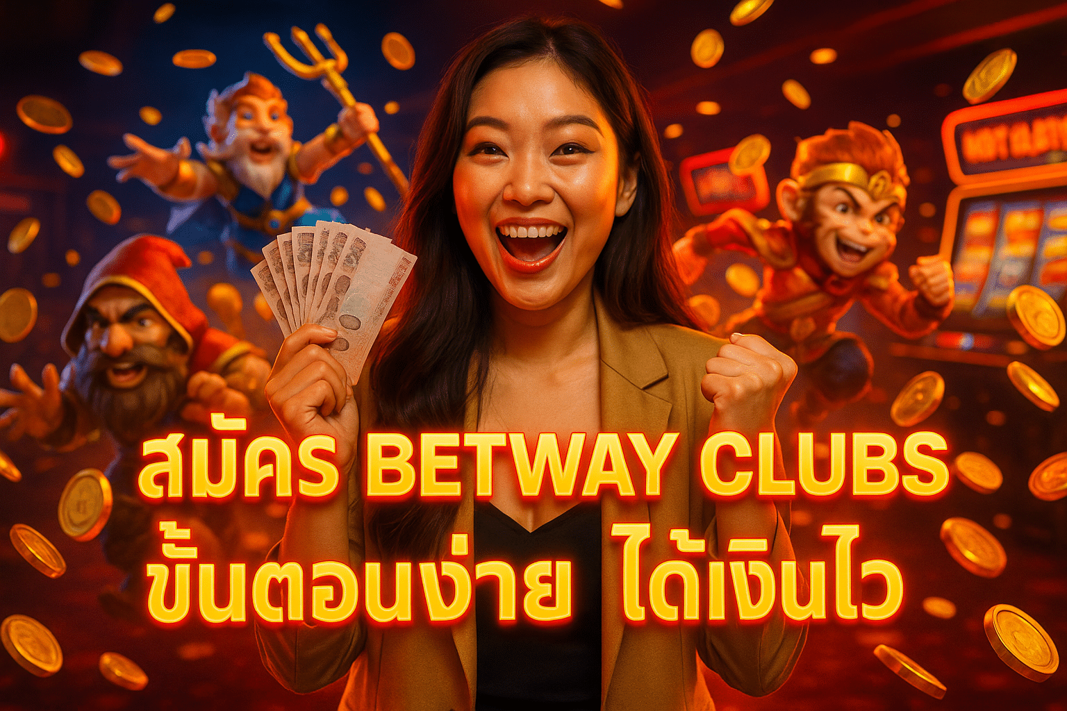 สมัคร BETWAY CLUBS ขั้นตอนง่าย ได้เงินไว