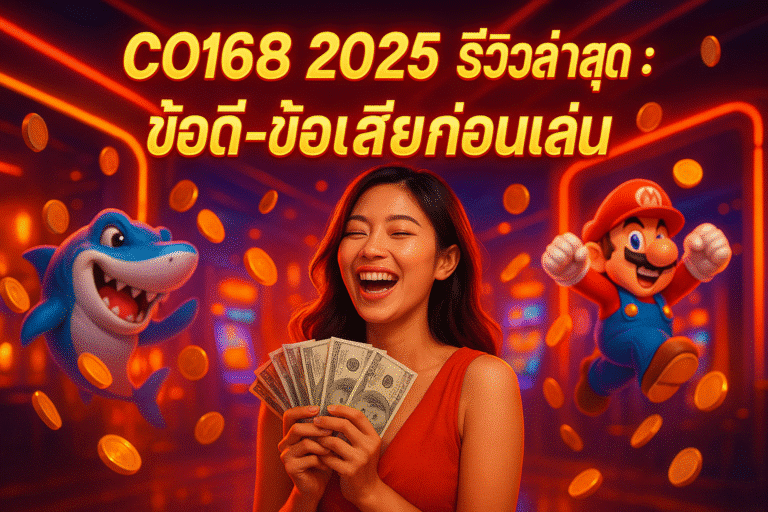CO168 2025 รีวิวล่าสุด : ข้อดี-ข้อเสียก่อนเล่น
